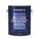 Фасадная краска Komandor facade standart aqua атмосферостойкая прозрачная база С 2.7 л