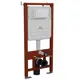 Комплект BAUEDGE E458103-BL0002-PRO-E00115 6 в 1: инсталляция IDEAL, унитаз безободковый Dream 53, сиденье быстросъемное микролифт, кнопка Round