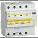 Дифференциальный автомат Iek АД14S 4P C63 А 300 мА 4.5 кА C MAD13-4-063-C-300