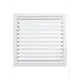 Решетка вентиляционная Era 2525РР 250x250 мм пластик цвет белый
