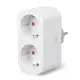 Умный сетевой разветвитель Uniel Wi-Fi USH-A102 2G/WF White 16A