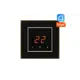 Терморегулятор для теплого пола Aura ORTO WiFi 9005 Black Classic электронный цвет классический черный