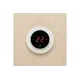 Терморегулятор для теплого пола Aura RONDA WiFi 9003 White Pure электронный цвет натуральный белый