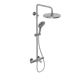 Душевая система Abelsberg SNS61102BN с термостатом 3 режимная цвет титан