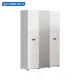 Шкаф Миф 150x220x52.4 см ЛДСП цвет белый глянец/белый