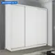 Шкаф-купе Мебельная Компания Е1 3 дверный 220x180x45 см 9 полок ЛДСП цвет белый