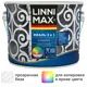 Грунт-эмаль по ржавчине 3 в 1 Linnimax цвет белый полуматовый база Б1 2.5 л