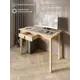 Стол Solarius stolklass40yashik-9060net 60x76x90 см дерево цвет некрашеный