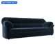 Диван прямой Карнелла Лига диванов 126547 230x94x93 см велюр цвет tower 13 синий