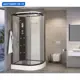 Душевая кабина Niagara NG-1903-01L 120x80x220 низкий поддон 16 см стекло тонированное