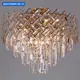 Люстра потолочная Reluce 09108-3.4-09 Rlc_09108-3.4-09 9 ламп 54 м² цвет золото/прозрачный