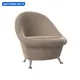 Банкетка Лига диванов 105532 62x74x68 см велюр цвет бежевый