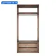 Гардеробная Мебельная компания е1 550022 101x220x51 см цвет коричневый