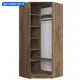 Гардеробная Мебельная компания е1 500063 95x220x95 см цвет коричневый