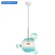 Светильник подвесной светодиодный Loft It Bolle Lf_2027-p4_blue 2.17 м² теплый белый (желтый) свет цвет золото/голубой