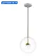 Светильник подвесной светодиодный Loft It Bolle Lf_2027-p1 2.1 м² теплый белый (желтый) свет цвет белый/золото/