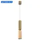 Светильник подвесной светодиодный Odeon Light Caucho Od_7061_1a 3 м² теплый белый (желтый) свет цвет бронза