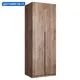 Шкаф распашной Мебельная компания е1 LCK_SH_800_KT 81x220x52.5 см крафт табачный ЛДСП