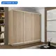 Шкаф-купе Мебельная компания е1 1EET_180240_S 240x180х60 см ЛДСП 9 полок цвет сонома
