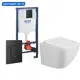 Комплект инсталляция с унитазом Grohe 507889 цвет белый