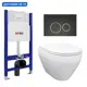 Комплект инсталляция с унитазом Enio 612482 цвет белый