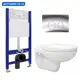 Комплект инсталляция с унитазом Enio 549054 цвет белый