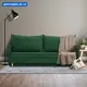 Диван раскладной Cityhd Прямой диван 200x77x74 см велюр цвет зеленый