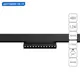 Трековый светильник линейный светодиодный Arte lamp Ar_a4668pl-1bk 12 Вт магнитный нейтральный белый свет цвет черный