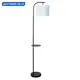 Торшер Arte Lamp Connor со столиком цвет черный