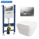 Комплект инсталляция с унитазом Geberit 594790 цвет белый