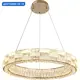Светильник подвесной светодиодный Stilfort SF4014-03-06P Gabbana с пультом управления 20 м² регулируемый белый свет цвет золото