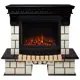 Каминокомплект Realflame Stone FS25/25'5 AO с очагом Saphir 25.5 750Вт античный дуб