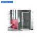 Душевой уголок Wasserkraft Salm 107840 прямоугольный 93.34x80.73см серебро профиль эффект стекла прозрачный