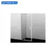 Душевой уголок Wasserkraft Neime 19P 135928 прямоугольный 120x100см белый профиль эффект стекла прозрачный