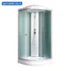 Душевая кабина River Nara Light 80x80x210 МТ хром, стекло матовое 1/4 круга низкий поддон 80x80 см