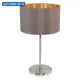 Настольная лампа Eglo Maserlo Eg_31631 цвет серый/серебристый