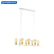 Светильник подвесной Eglo Adri 2 Eg_97448 8 ламп 19 м² цвет белый/золотой