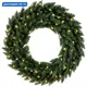 Светодиодный рождественский венок Eglo CALGARY 410941 70 см сталь/пластик зеленый