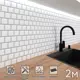 Стеновая панель матовая Фартукофф ФФ - 394 200x60x0.1 см ПВХ цвет разноцветный