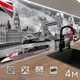 Стеновая панель матовая Фартукофф ФФ - 441 400x60x0.1 см ПВХ цвет разноцветный