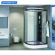 Душевая кабина Niagara NG-1903-01R 120x80x220 низкий поддон 16 см стекло тонированное