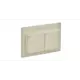 Розетка двойная встраиваемая Iek Skandy SK-R26-16-44-K10-F с заземлением и крышкой цвет бежевый