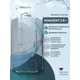 Душевой уголок Doccia Penta com/DC0000053608/1207404 трапеция 90х90см хромированный профиль эффект стекла прозрачный
