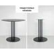 Подстолье для обеденного стола Shobick Company Venera Лофт 70 см сталь черное