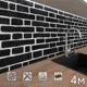 Стеновая панель матовая Фартукофф ФФ - 507 400x60x0.1 см ПВХ цвет разноцветный