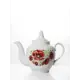 Чайник заварочный фарфоровый 900 мл. Дулево ф.Гранатовый Маки
