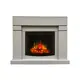 Каминокомплект Realflame Lindelse 26 GR-P715 с очагом Evrika 25.5 2000Вт серый