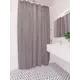 Штора для ванной Zenfort Tafta Crash 180x200 см полиэстер цвет серый