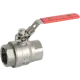 Кран шаровой прямой Рашворк 7014-015-63 DN15 PN12 1/2" ВР ручка рычаг нержавеющая сталь