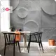 Фотообои флизелиновые Bartonwall 300x270 см Геометрия Абстракция Круг M233-G